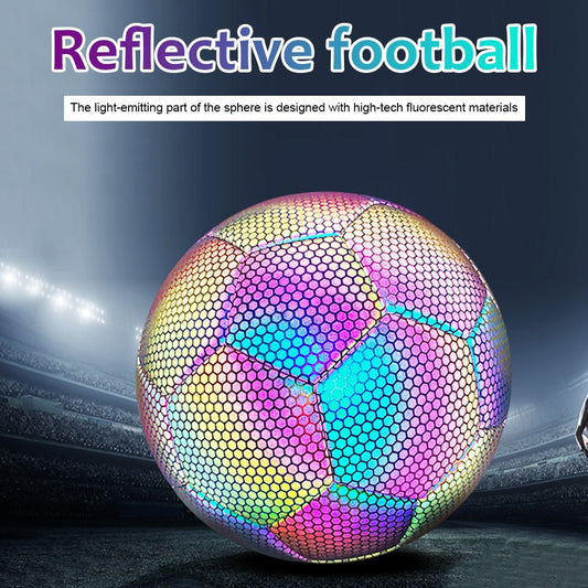 GlowStar Luminous Reflective Soccer Ball